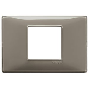 Placca 2M Centrali Reflex Cenere VIMAR 14652.40