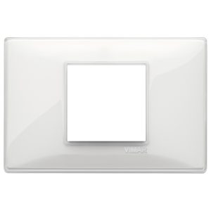 Placca 2M Centrali Reflex Neve VIMAR 14652.41