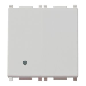 Pulsante 1P No 10A 2M Silver VIMAR 14008.2.SL