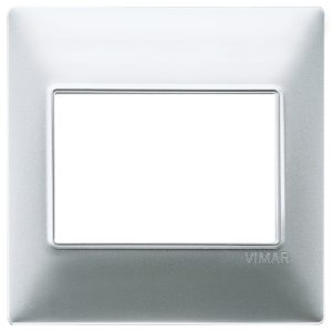 Placca 3M Bs Argento Opaco VIMAR 14648.20