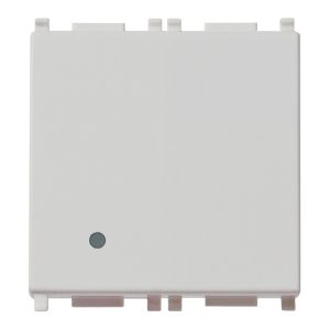 Deviatore 1P 16Ax 2M Silver VIMAR 14005.2.SL