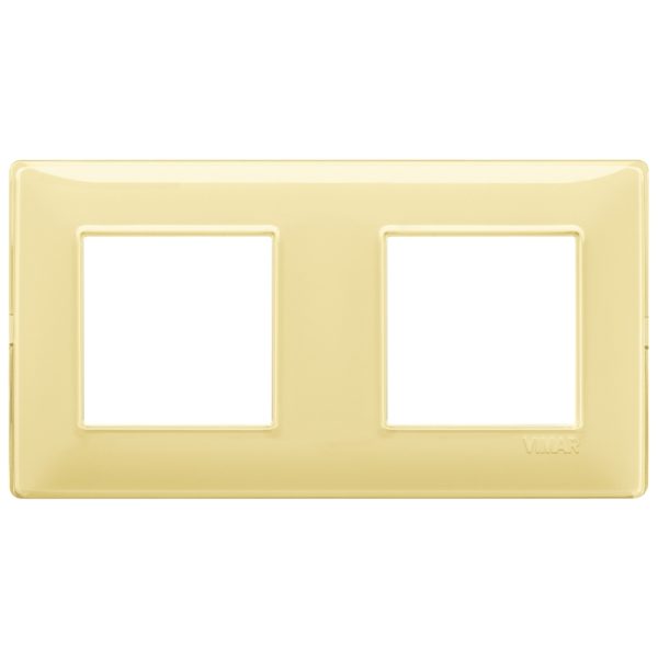 Placca 4M (2+2) Int71 Reflex Cedro VIMAR 14643.46