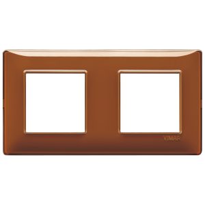 Placca 4M (2+2) Int71 Reflex Tabacco VIMAR 14643.49