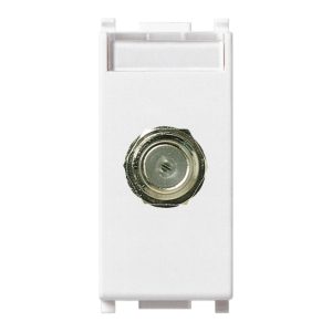 Presa Coassiale Tipo F Femmina Bianco VIMAR 14318