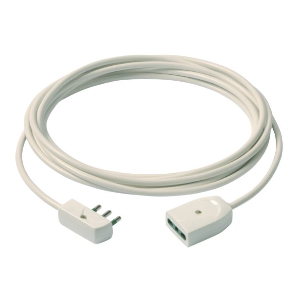Cavo Prolunga 3G1+Spina Piatta 3M Bianco VIMAR 0P32386.B