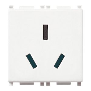 Presa Sicury 2P+T 16A Cinese Bianco VIMAR 14254