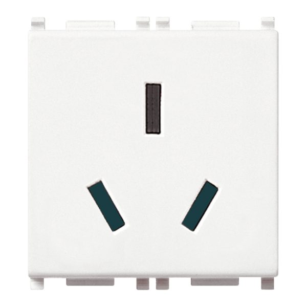Presa Sicury 2P+T 16A Cinese Bianco VIMAR 14254