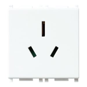 Presa Sicury 2P+T 15A Australia Bianco VIMAR 14262