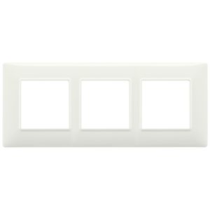 Placca 6M (2+2+2) Int57 Avorio VIMAR 14646.02