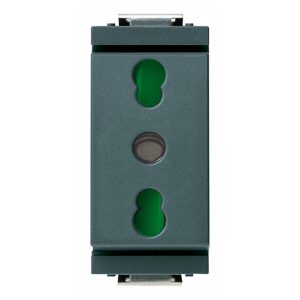 Presa 2P+T 16A P17/11 Grigio VIMAR 17033