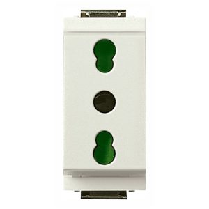 Presa 2P+T 16A P17/11 Bianco VIMAR 17033.B