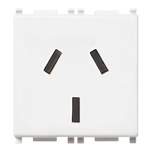 Presa Sicury 2P+T 20A Argentino Bianco VIMAR 14253