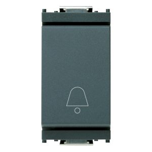 Pulsante 1P No 10A Campanello Grigio VIMAR 16080.C