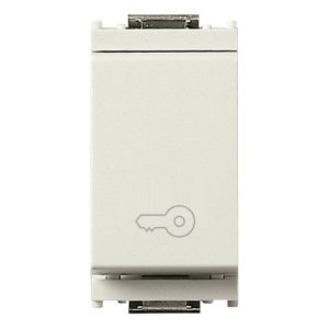 Pulsante 1P No 10A Chiave Bianco VIMAR 16080.P.B