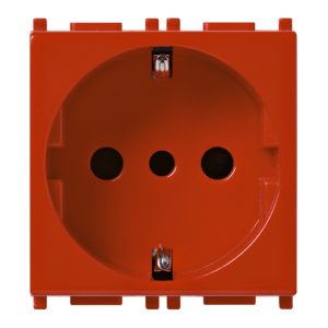 Presa 2P+T 16A P30 Rosso VIMAR 14209.R