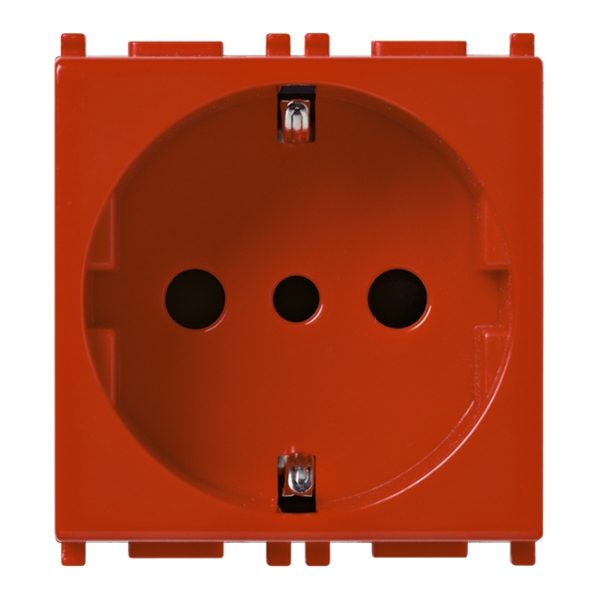 Presa 2P+T 16A P30 Rosso VIMAR 14209.R