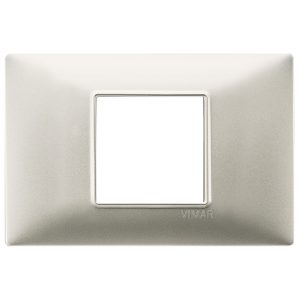 Placca 2M Centrali Nichel Opaco VIMAR 14652.21