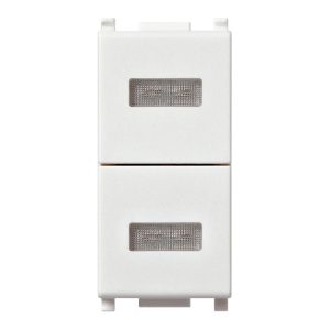 Doppia Spia Neutra Bianco VIMAR 14388