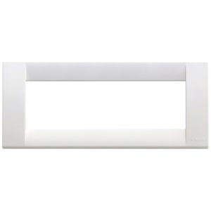 Placca Classica 6M Bianco Brillante VIMAR 16746.01