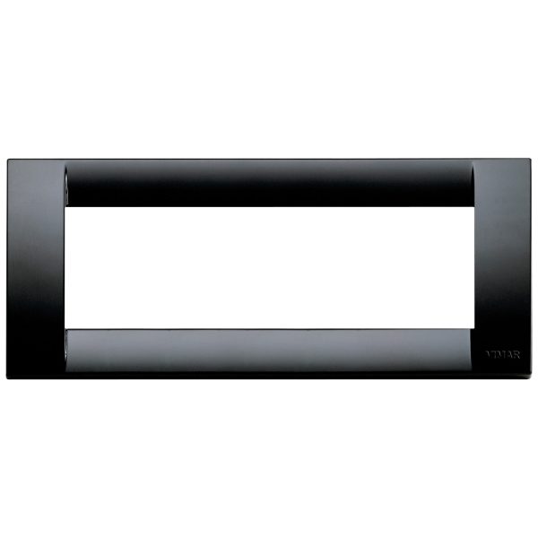 Placca Classica 6M Nero VIMAR 16746.16