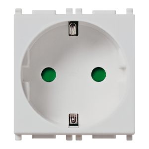 Presa Sicury 2P+T 16A Tedesco Silver VIMAR 14208.SL