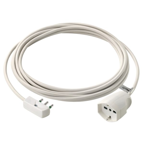 Prolunga 5M 3G1 Spa17 Universale Bianco VIMAR 0P32382.B