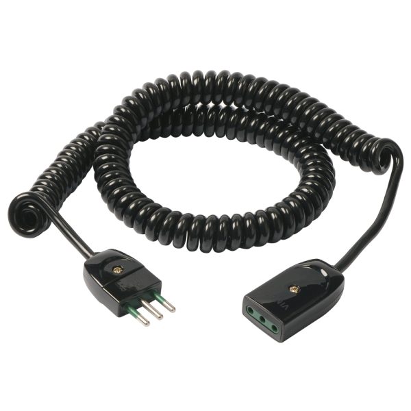 Cavo Prolunga Estensibile 3G0,75 5M Nero VIMAR 0P32352