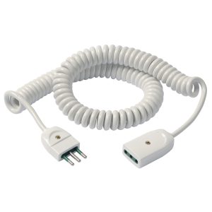 Cavo Prolunga Estensibile 3G0,75 5M Bianco VIMAR 0P32352.B