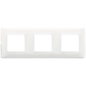 Placca 6M (2+2+2) Int71 Reflex Neve VIMAR 14644.41