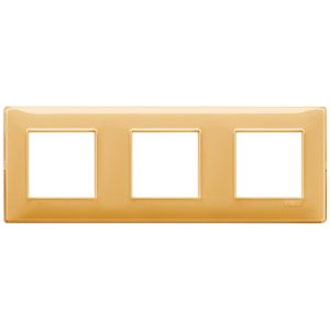 Placca 6M (2+2+2) Int71 Reflex Ambra VIMAR 14644.43