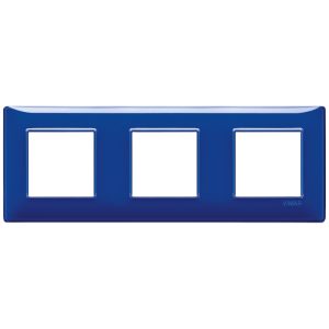 Placca 6M (2+2+2) Int71 Reflex Zaffiro VIMAR 14644.50