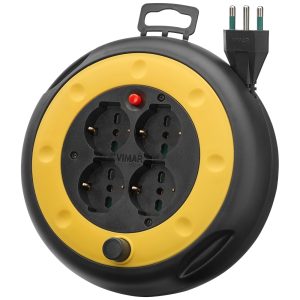 Avvolgicavo 16A 4 Uscite Universali 4M VIMAR 0P32713