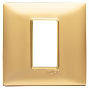 Placca 1M Oro Opaco VIMAR 14641.25