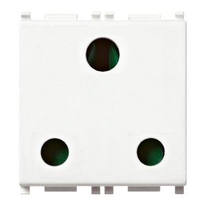 Presa Sicury 2P+T 16A Inglese Bianco VIMAR 14218
