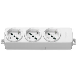 Presa Multipla 3 Universale Bianco VIMAR 01287.NC.B
