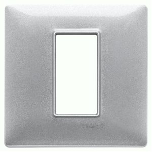 Placca 1M Silver VIMAR 14641.71