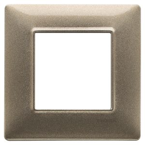 Placca 2M Bronzo Metallizzato VIMAR 14642.70