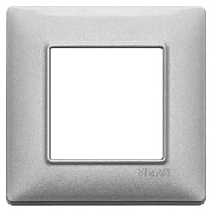 Placca 2M Silver VIMAR 14642.71