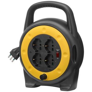 Avvolgicavo 10A 4 Uscite Universali 5M VIMAR 0P32702
