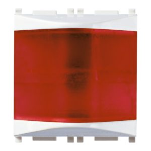 Spia Prismatica Rosso Bianco VIMAR 14387.R