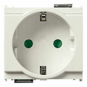 Presa Sicury 2P+T 16A Tedesco Bianco VIMAR 16208.B
