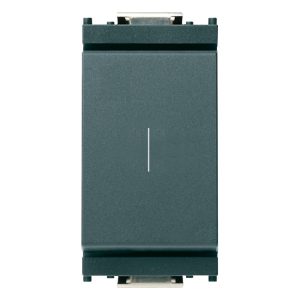 Pulsante 1P No 16A Grigio VIMAR 16101