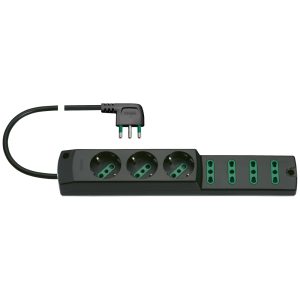 Presa Mult. 3P30+4P17/11+S17 90° Nero VIMAR 00424.CC