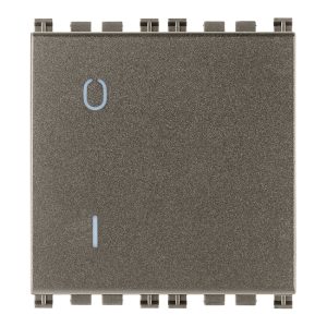 Interruttore 2P 16Ax 2M Metal VIMAR 19015.2.M