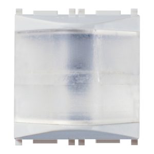 Spia Prismatica Bianco Silver VIMAR 14387.B.SL