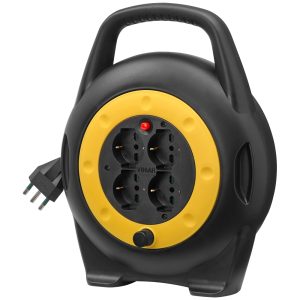 Avvolgicavo 16A 4 Uscite Universali 10M VIMAR 0P32714
