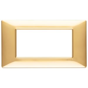 Placca 4M Oro Lucido VIMAR 14654.24