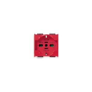 Presa 2P+T 16A Universale Rosso VIMAR 08410.R