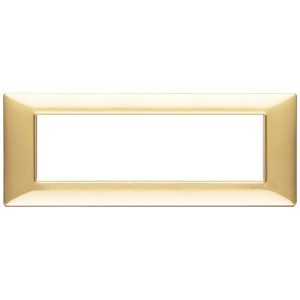 Placca 7M Oro Lucido VIMAR 14657.24
