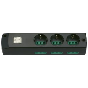 Presa Mult. 3P30+6P17/11+Int. Nero VIMAR 00437.NC